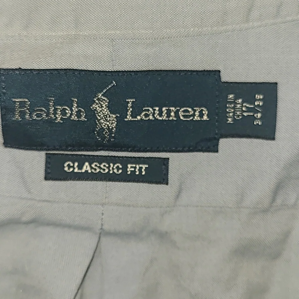 Ralph Lauren classic button down size 17 (34/35) - Picture 3 of 4
